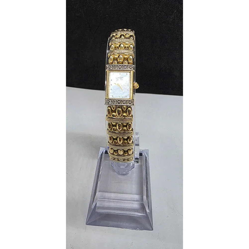 Citizen Elegance Diamonds MOP Palladium Gold Plated 5421-S64461  Watch Runs